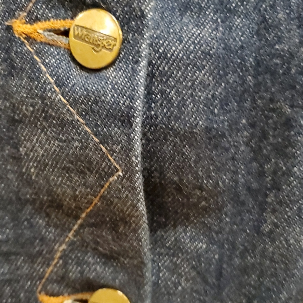 Wrangler Vintage Denim Vest - image 4